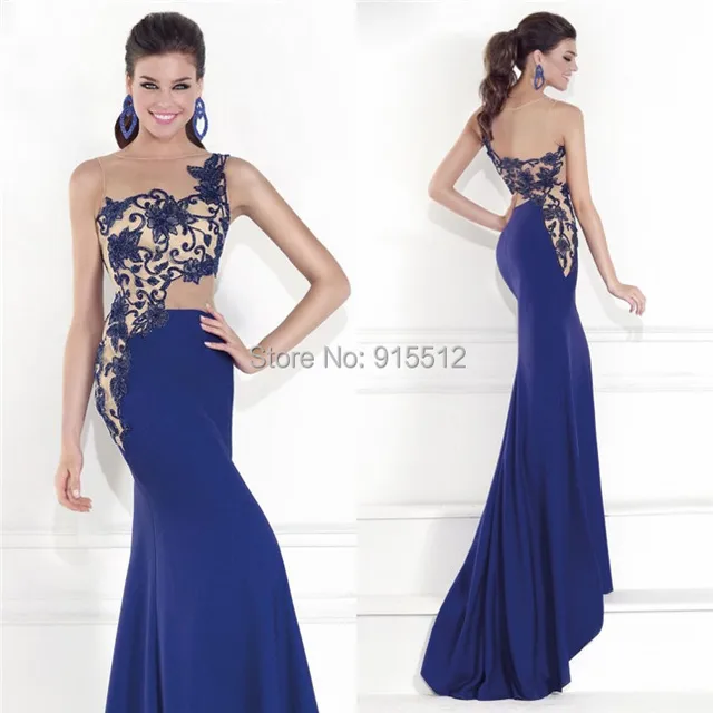Royal Blue Spandex Dress