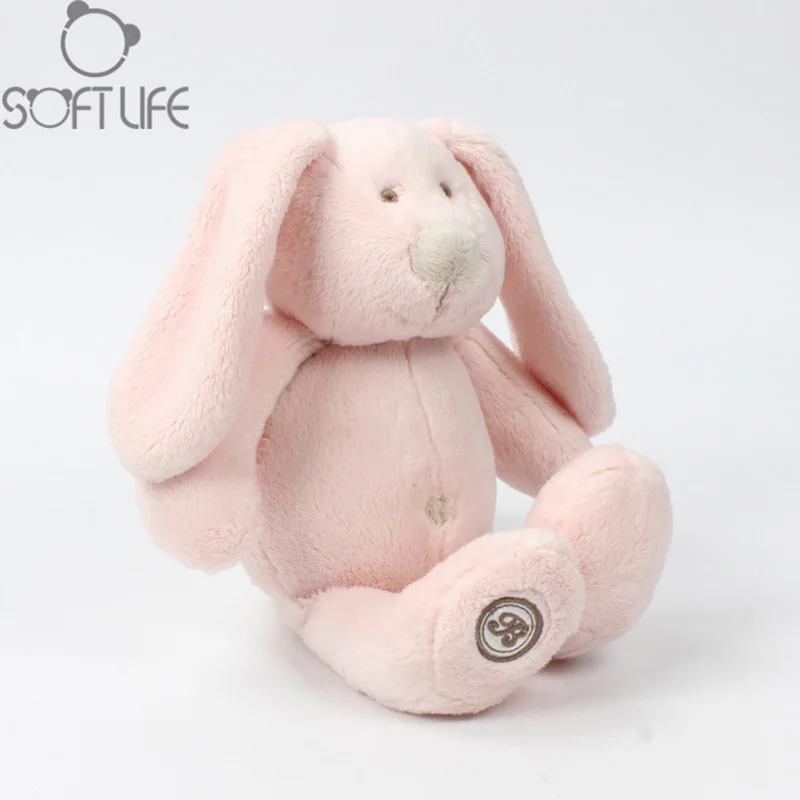 Kawaii Long Ear Rabbit Plush Dolls Toy Bunnies Kids Stuffed Animals Soft Toy Bunny Fluffy Hare Cushion juguetes Educational Doll (23)