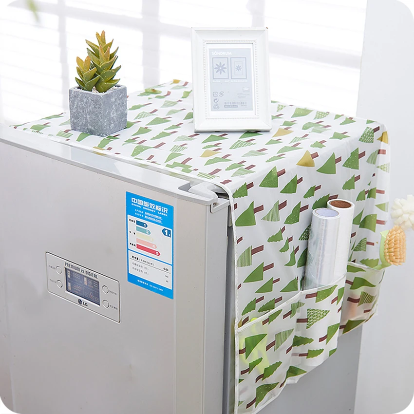 Бытовой Водонепроницаемый пылезащитный чехол для холодильника с сумкой для хранения для кухни аксессуары для стиральных машин расходные материалы
