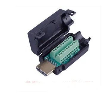

1Pcs NEW HDMI Adapter signals Terminal Breakout Plastic Cover DIY