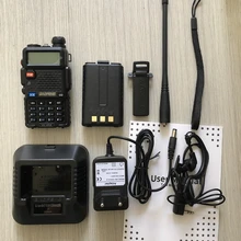 Baofeng UV5R 3-полосный иди и болтай walkie talkie “иди и 136-174 МГц 200-259,9 МГц 400-520 МГц новая портативная радиоустановка baofeng UV-5RIII