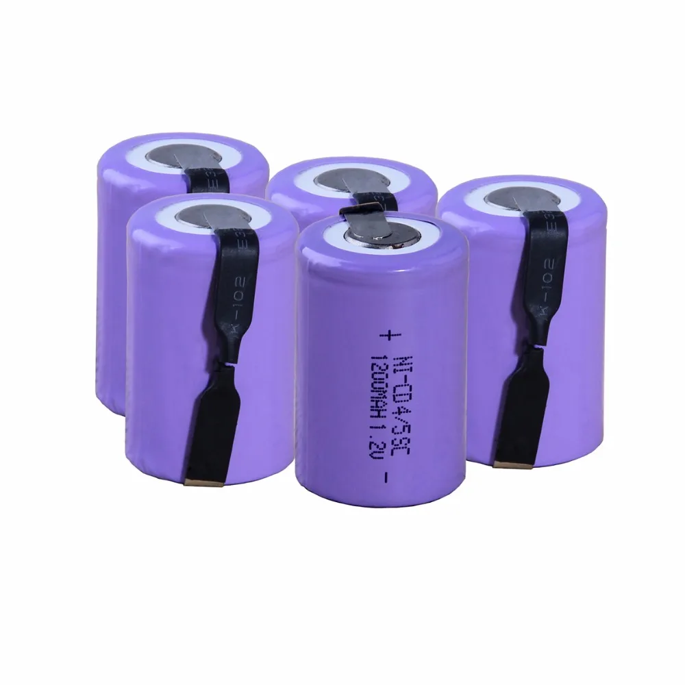 5 pcs 4/5SC 1200mah 1.2v battery NICD rechargeable batterie 3.3*2.2cm for bosch electric screwdriver makita drill | Электроника