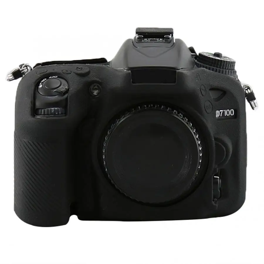 Чехол для камеры Nikon D7100/D7200, мягкий силиконовый защитный чехол для камеры Nikon D7100/D7200