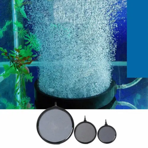 

4 cm Air Bubble Disk Stone Aerator Aquarium Fish Tank Pond Hydroponic Nano Air Bubble Stone Diffuser Atomizer tube Oxygen Pump