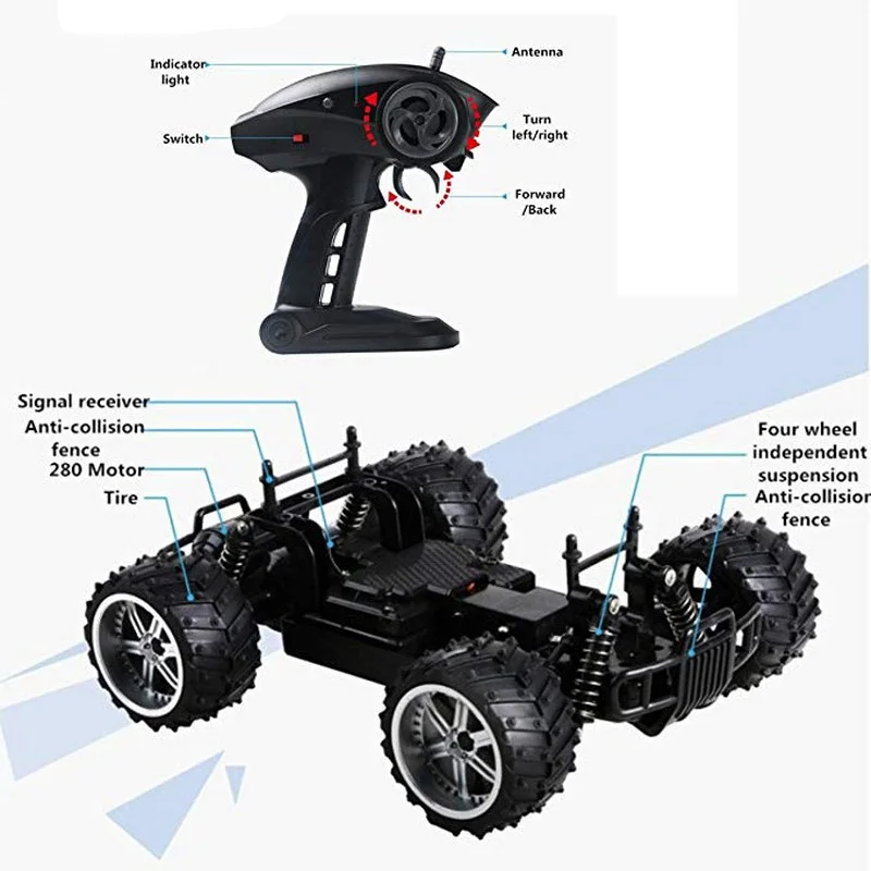 Высокоскоростной внедорожный спортивный автомобиль игрушки 1:16 пульт дистанционного управления скалолазание дрейф RC автомобиль 4wd машина для радиоуправления Багги Детские игрушки