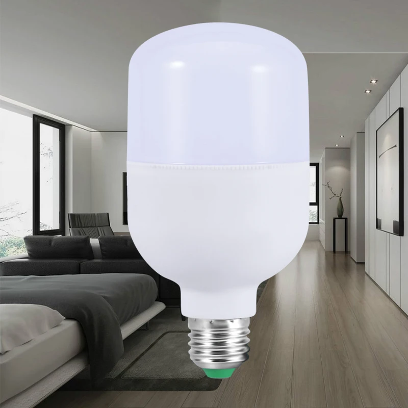 

Canmeijia Led Bulb Lamp E27 220V Light Real Power 15w 20w 30w 40w 5w Chandelier Spotlight SMD2835 Lampada Home Lighting