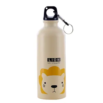 

Cartoon Cute Animal Sports Bottle Outdoor Sports Cup Bicycle Pot Portable Stainless Steel Aluminum Teapot