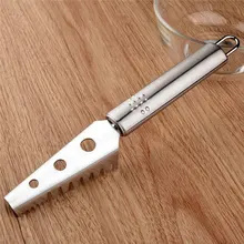 1 шт. плоское лезвие для чистки рыбы и крышки инструменты для приготовления пищи из нержавеющей стали инструмент для рыбы легкий в рыбной чешуи скребок Многофункциональный