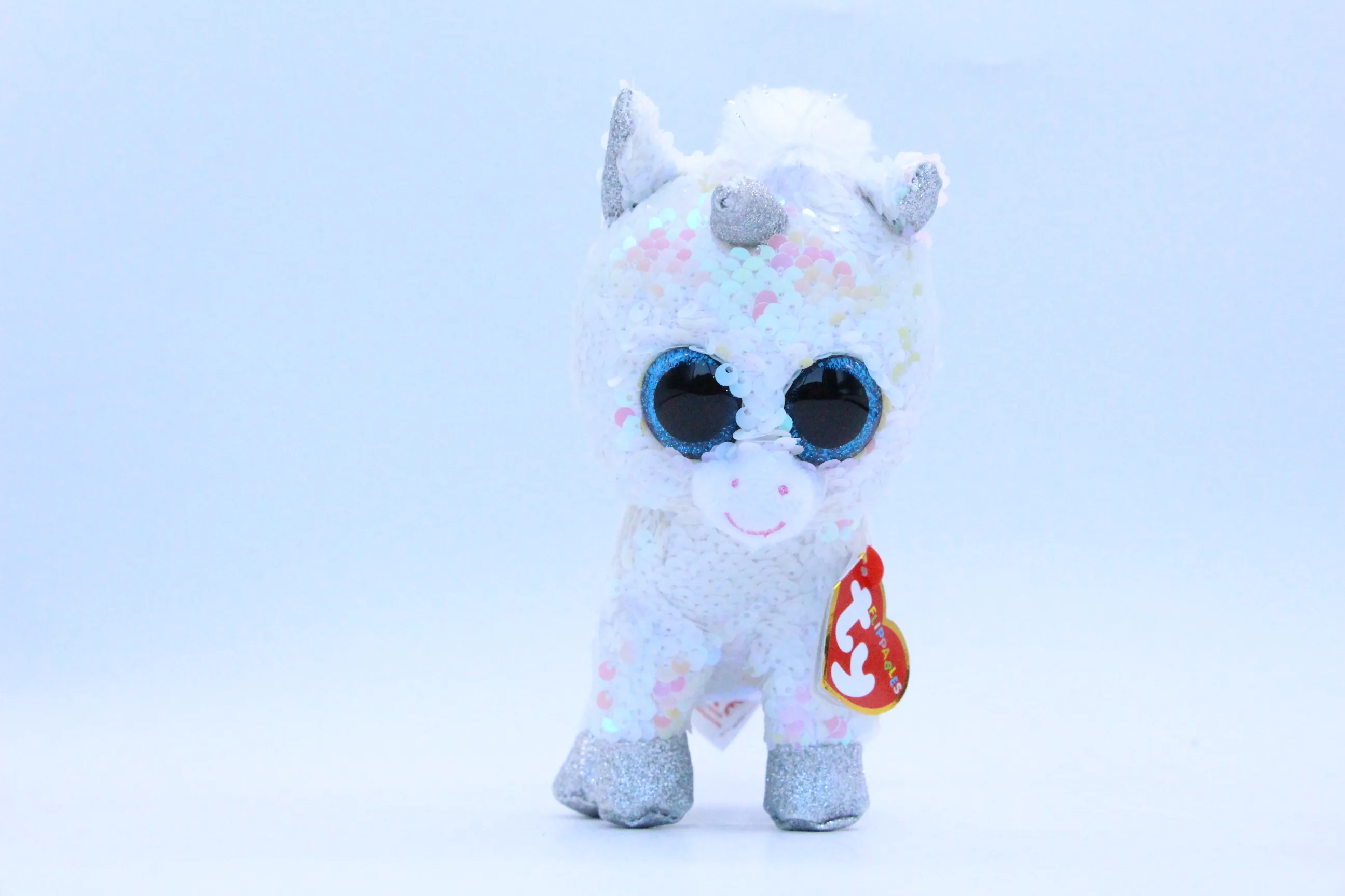 Ty Beanie Boos Flippables Limited Collection Unicorn Diamond Sparkle Cute Colorful Paillette Soft Animal Plushed Stuffed Toys