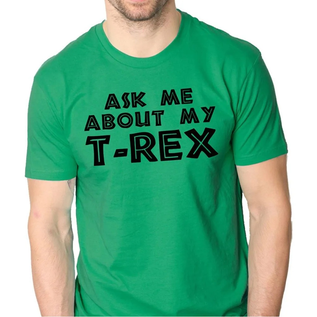 Funny childrens dinosaur cool Kids Ask Me About My Indominus Rex Flip T-Shirt