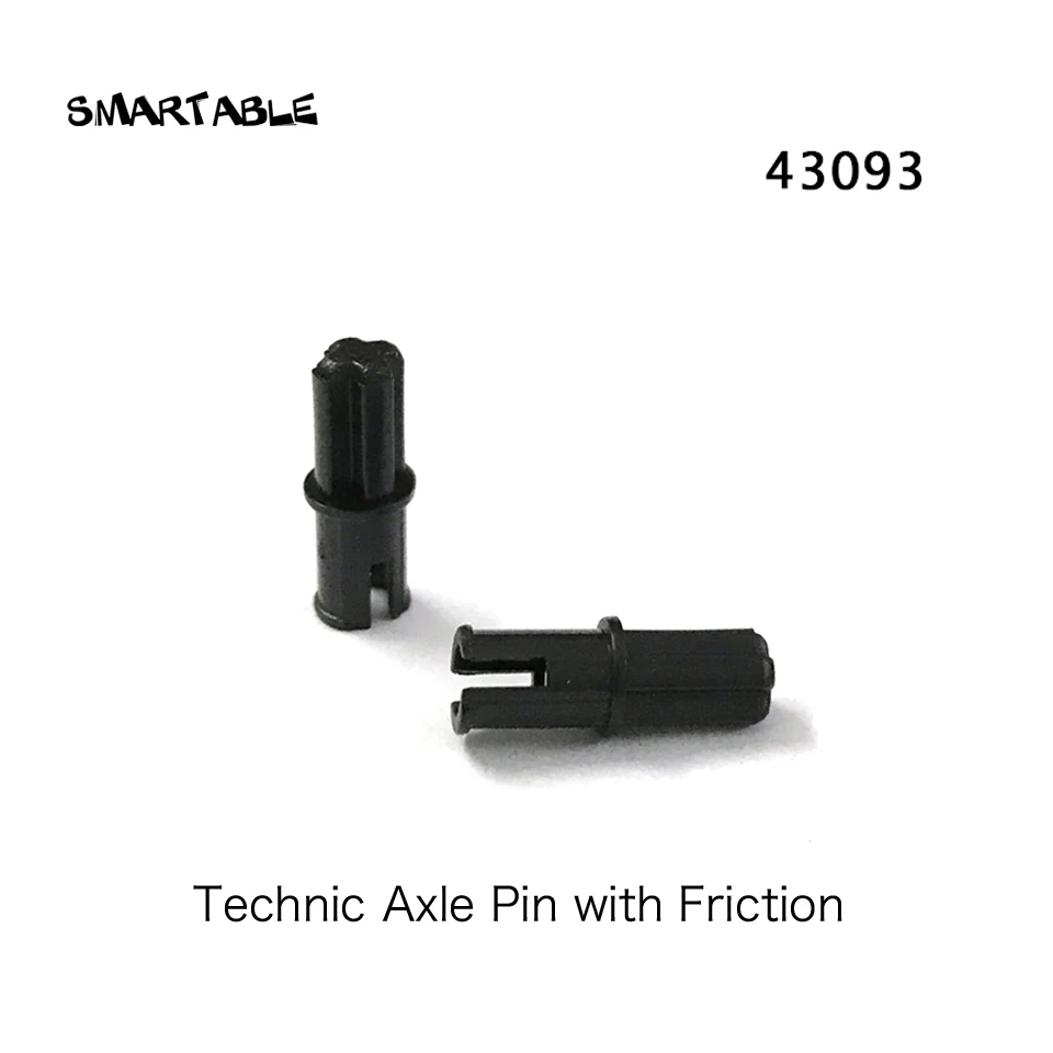 

Smartable MOC Technic Axle Pin with Friction block parts creative educational Toys Compatible technic 43093 100pcs/lot