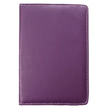 Grip universal 360 grados giratoria de la pu leather case cubierta del soporte para 10 “/10.1” android tabla pc mid pad, púrpura