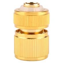 Alloy Water Hose Connector Fitting Switch Nozzle Garden Pipe Quick Fit Adapter Tap Hose Connector