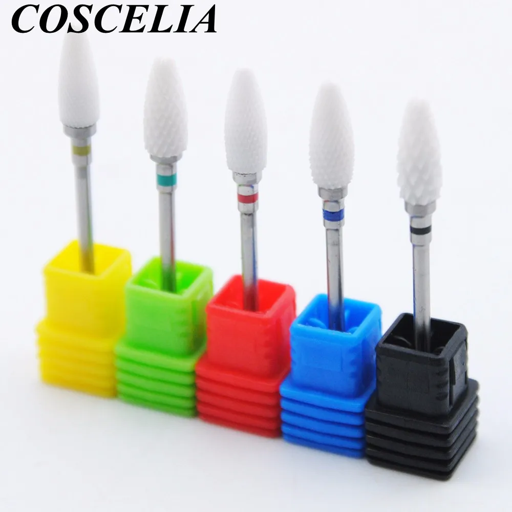 

Cutter For Manicure Ceramic Nail Drill Bits Manicure Machine Accessories Rotary Electric Nail Files Manicure Nail Art Tools