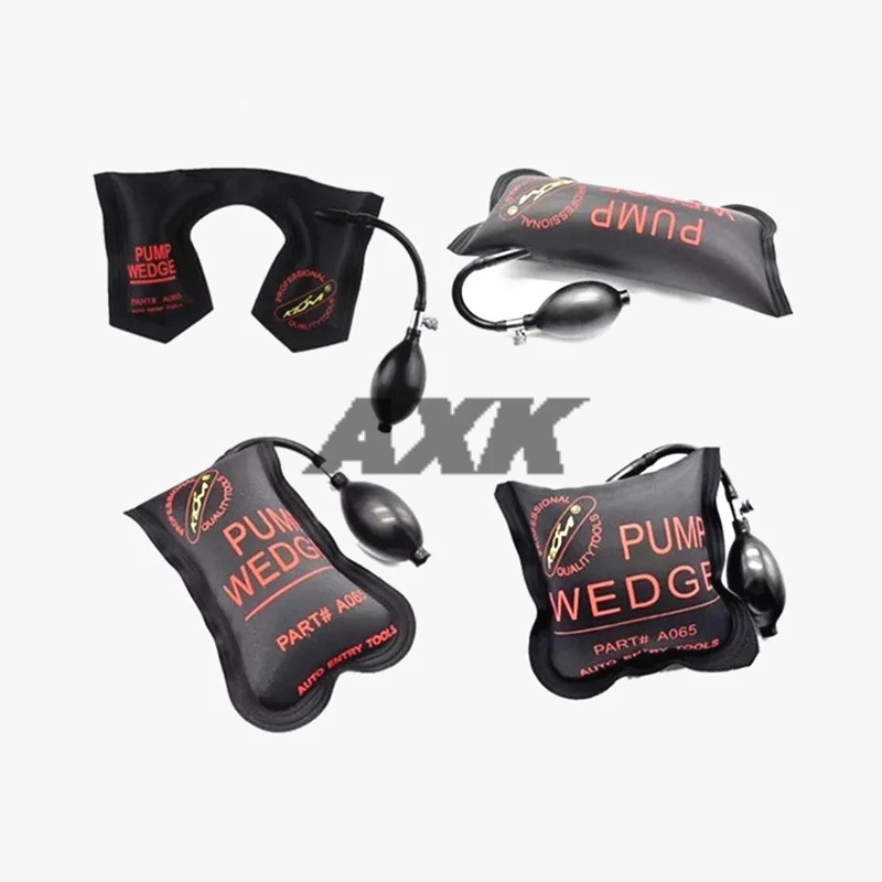 

Axk Pump Wedge Locksmith Tools Small Size Auto Air Wedge Airbag Lock Pick Set Open Car Door Lock 19x11cm Hardware Tool