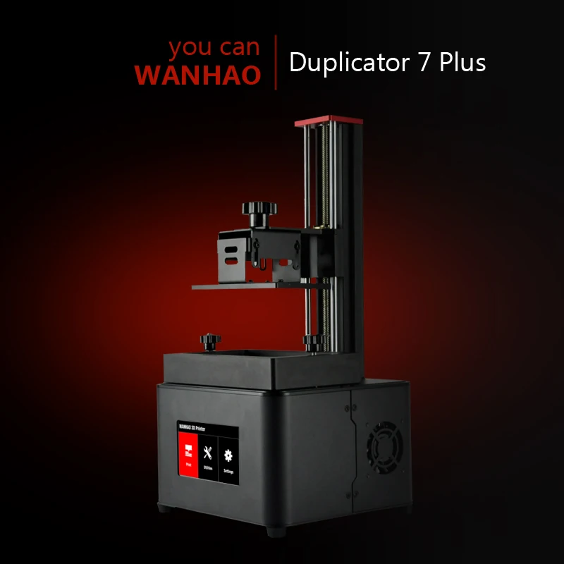 Новинка года! DLP/LCD 3D-принтер Wanhao Duplicator 7 Plus. Фотополимерный 3D-принтер со встроенным блоком автономного управлен