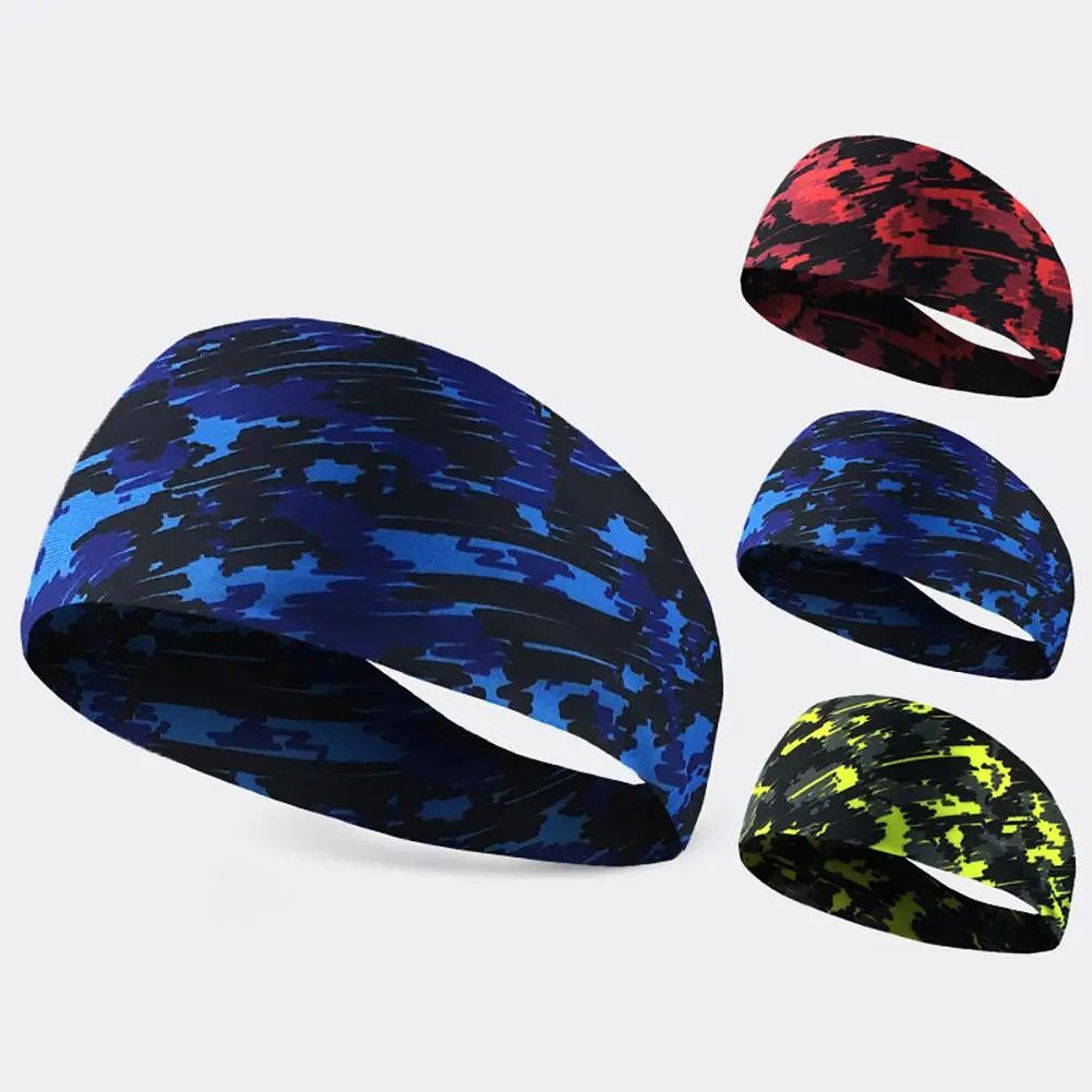 스포츠 땀이 머리띠 Sweatband 남자 여자 요가 헤어 밴드 실행 머리 안티 땀 밴드 스포츠 안전땀흡수밴드