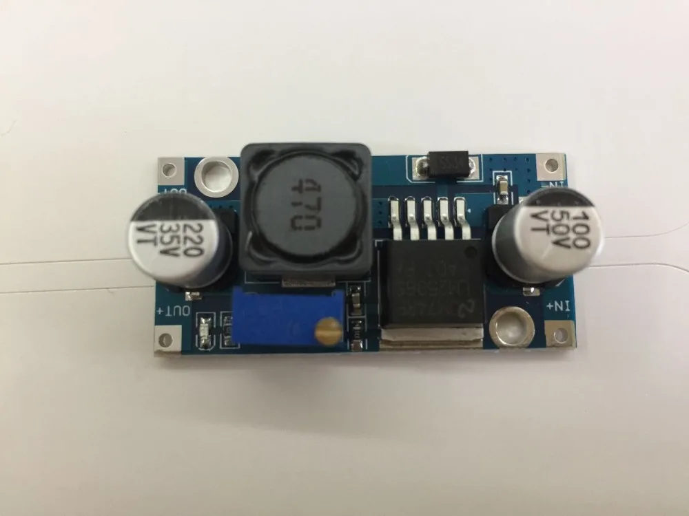 Switching Power Supply 50pcs/lot LM2596 DC-DC Step-down Adjustable CC/CV Power Supply Module LED driver