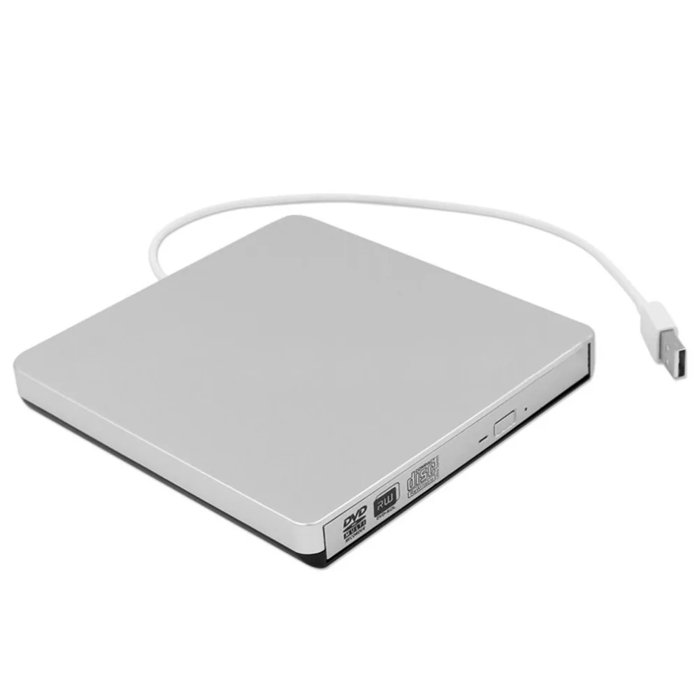 Portable dvd player DVD CD RW Drive Burner Writer Slot Load USB 2.0 Interface for Laptop Desktop Notebook dvd portatil