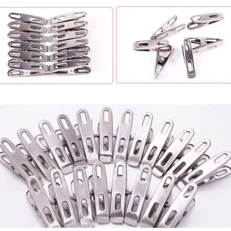 Pince à linge,Clips de fixation pour couette en ABS, 4 pièces, pinces