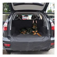 Waterproof Cargo Liner Pets Cover with Extra Bumper Flap for SUVs Trucks Cars Universal Seat Protector Dogs Cats Transport Mat