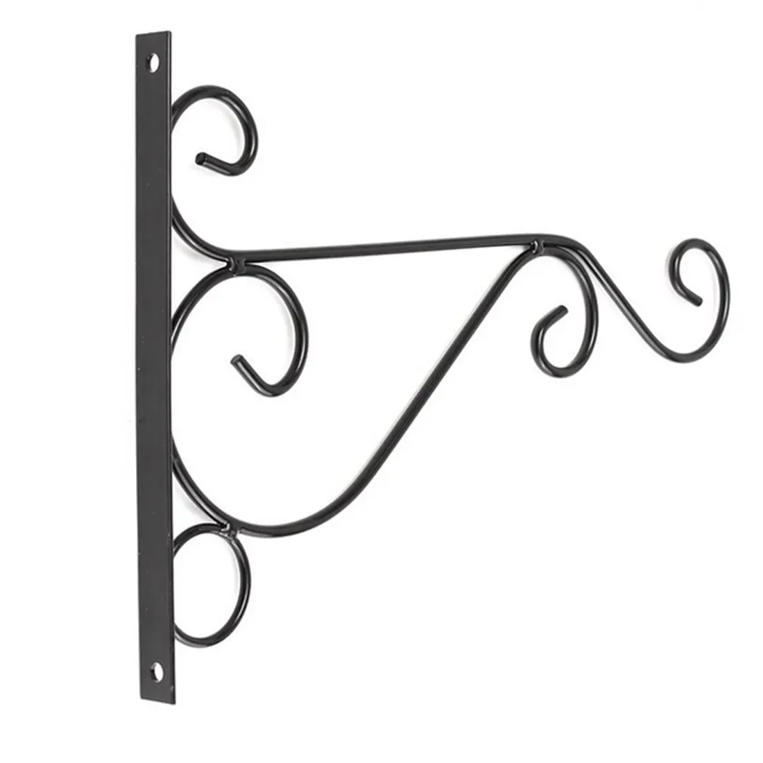 New Hot S L Size Iron Art Wall Mounted Flower Hook Shelf Hanging