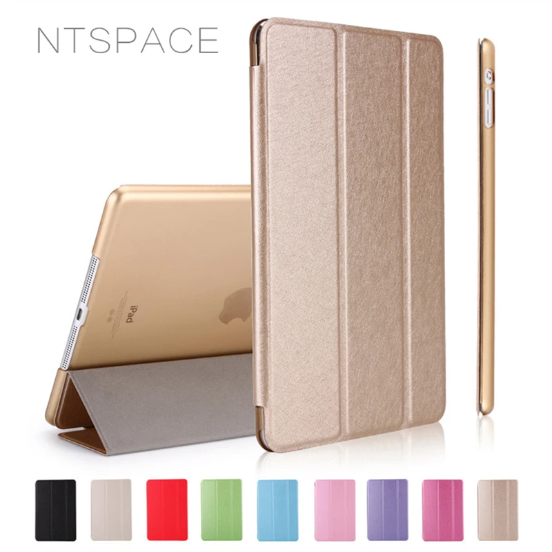 

Ultra-thin Magnetic Flip Leather Cases for Apple iPad 5 / Air 1 9.7" Smart Wake Up Sleep Stand Holder Case for iPad 6 / Air 2