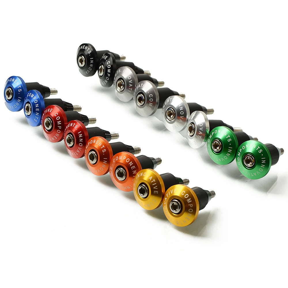 Алюминий moto мотоциклетные рукоятки plug руль Крышка заканчивается для Honda CBR250R VFR 1200