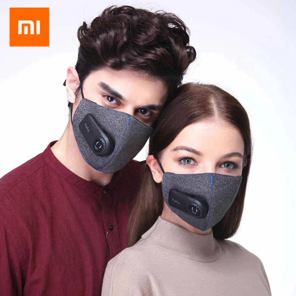 

Xiaomi Purely KN95 Anti-Pollution Air Mask with PM2.5 550mAh Battreies Rechargeable Filter Three-dimensional for Personal Care