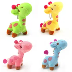 HBB 1 шт. милые детские плюшевые игрушки мультфильм жираф-олень Форма Мягкие плюшевые куклы подушка для младенца подушка животное качество
