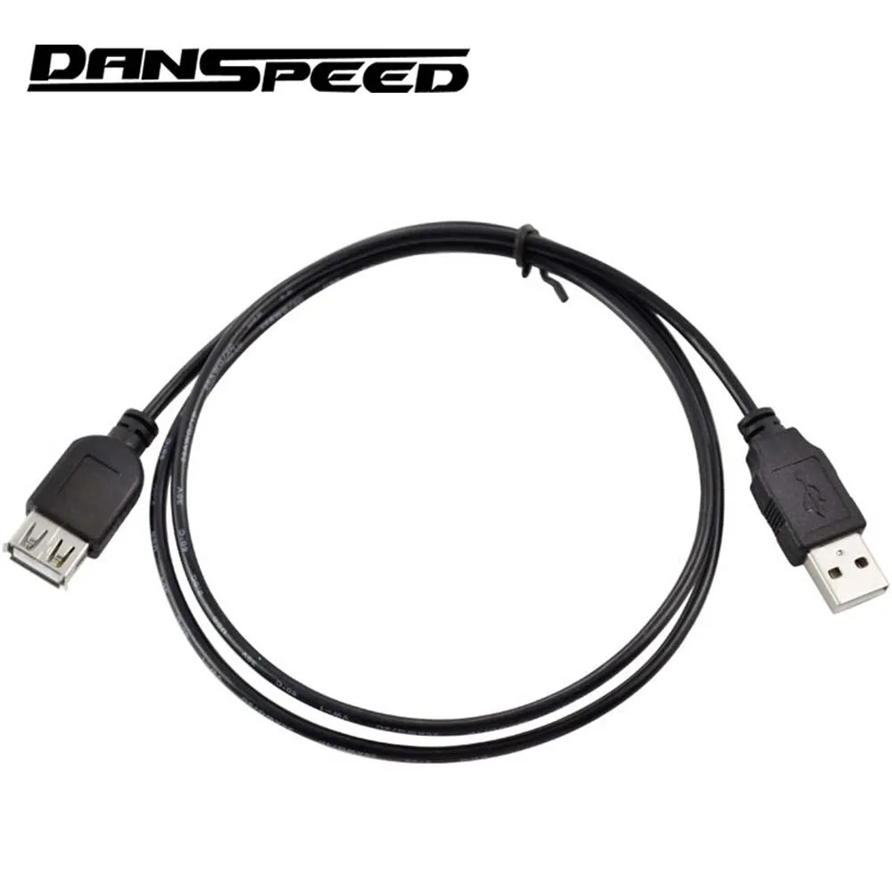 Danspeed 3ft USB 2.0 Jack удлинитель шнура Провода штекер для женского Длина 90 см ПК Macbook