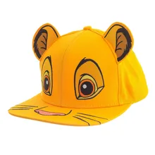 Disney Король Лев детская шапка унисекс Милая Simba Nala лицо бейсбольная кепка Солнцезащитная для детей подарки на день рождения