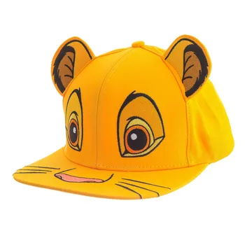 

Disney The Lion King Children Hat Unisex Cute Simba Nala Face Baseball Cap Sunscreen for Children Birthday Gifts