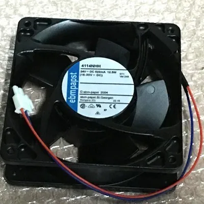 Ebm Papst 4114NHH/4114 NHHR DC 24V 120x120x38mm квадратный Вентилятор охлаждения сервера - Цвет лезвия: 4114NHHR