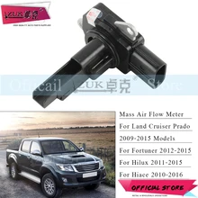 ZUK массовый расходомер воздуха Сенсор для Toyota Fortuner Hilux HIACE LAND cuirser PRADO 2009 2010 2011 2012 2013 22204-30020