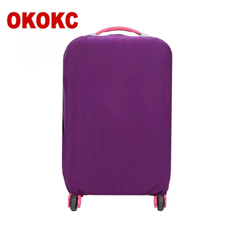 OKOKC чехол для костюма, защитный чехол для багажника, чехол для 18~ 30 дюймов, эластичный Чехол для багажа для путешествий, растягивающийся пылезащитный чехол на колесиках
