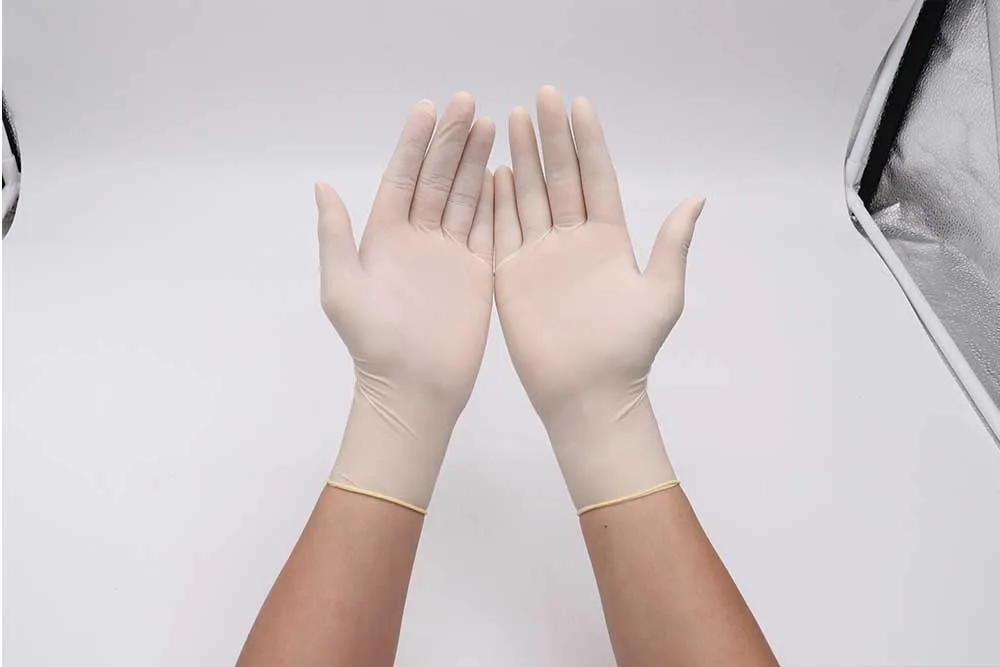 100 шт оптом многофункциональные одноразовые латексные перчатки толстые Duable бытовые водонепроницаемые промышленные перчатки