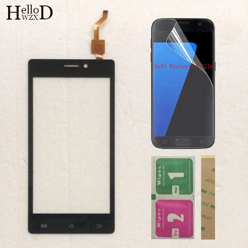 

4.5'' Mobile Touch Screen For Keneksi Flame Touch Screen Glass TouchScreen Digitizer Panel Front Glass Sensor Protector Film