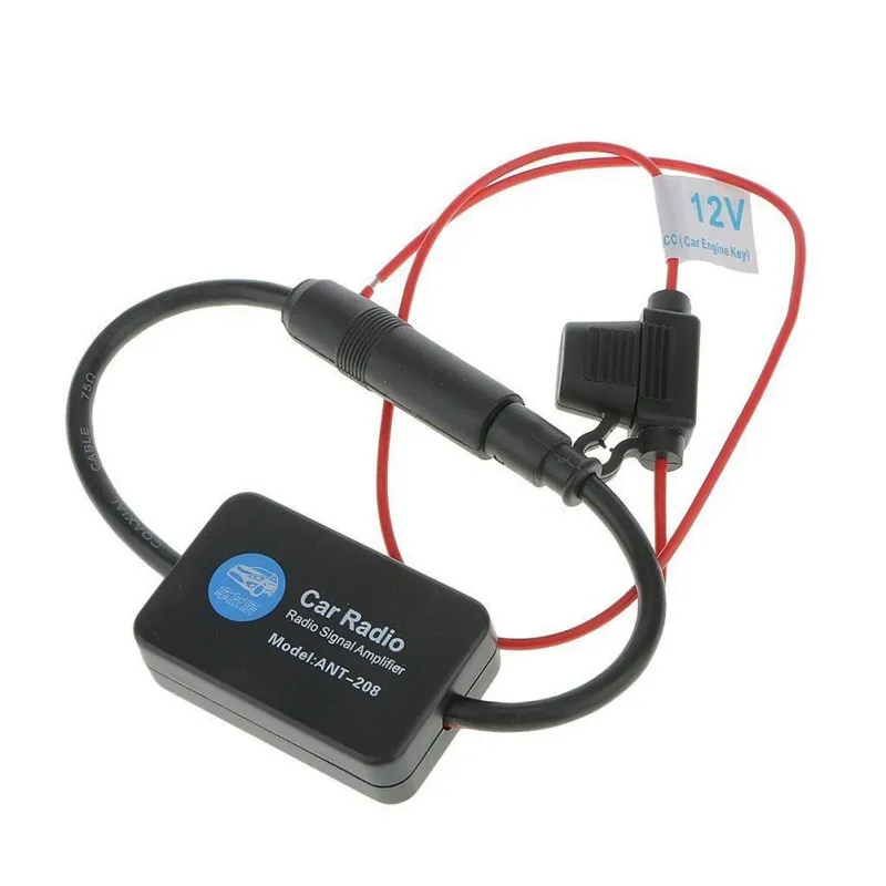 

Car Vehicle Tool Parts Universal 12V Auto FM Radio AMP Signal Antennas Booster Amplifiers Marine Car Antenna Radio Amplifier New