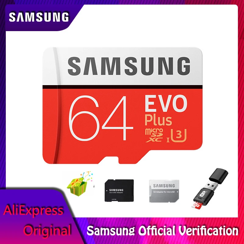 Дешевый Samsung MicroSD карта 256 г 128 ГБ 64 ГБ 32 ГБ 16 ГБ 8 ГБ 100 МБ с. Class10 U3 U1 карта памяти Micro SD карты TF флэш карты