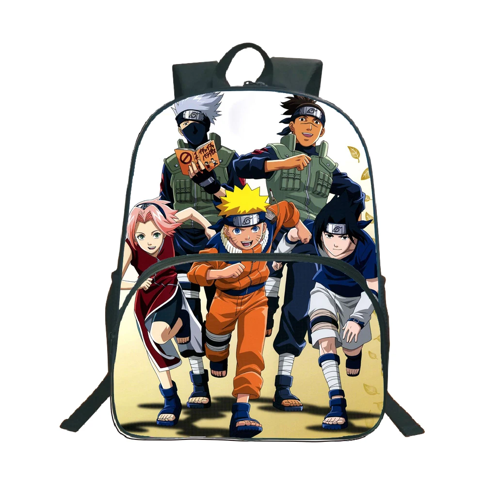 Школьные ранцы Naruto Uchiha Sasuke школьный рюкзак для мальчиков и девочек красивый