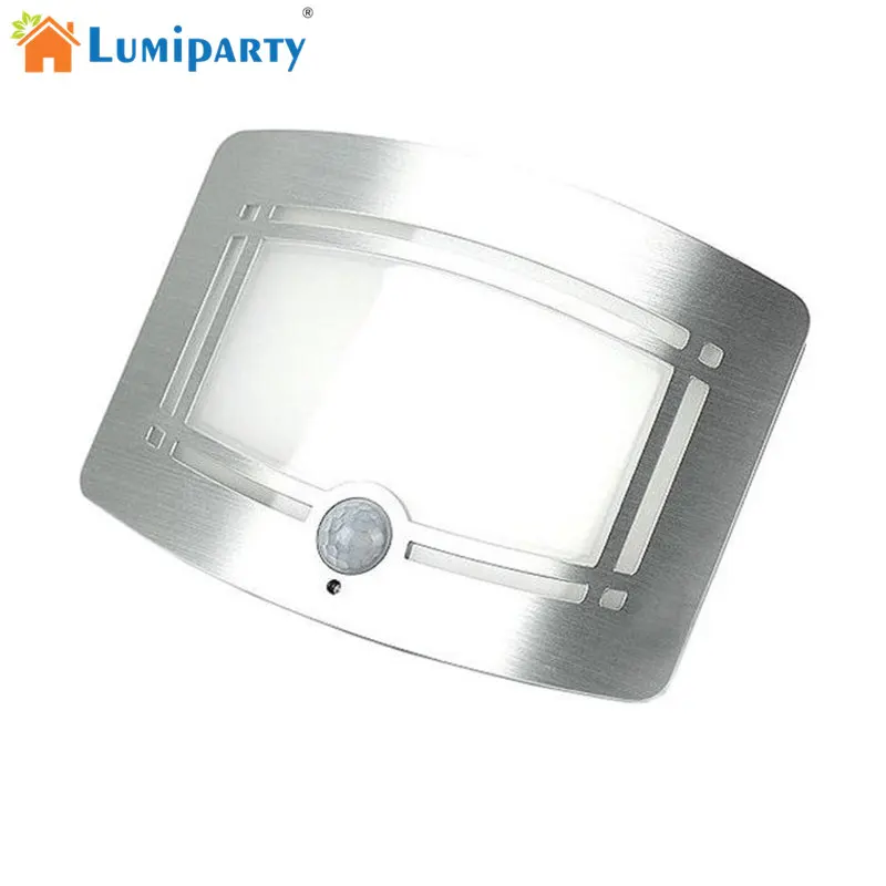 

LumiParty 10LEDs PIR Infrared Motion Sensor Wall Light Lamps Battery Powered LED Night Light Home Porch Bedroom Lighting jk30