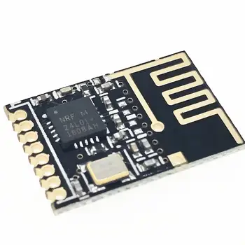 

NRF24l01 NRF24l01+ 2.4GHz Wireless Module Mini Version Power enhanced version SMD