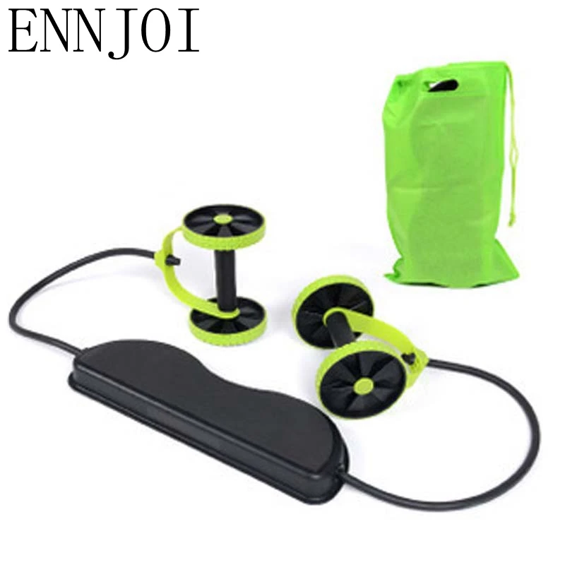 

ENNJOI Roller Wheel with Mat Abdominal Trainer Wheel Arm Waist Leg Exercise Multi-functional Fitness Equipment Exercise