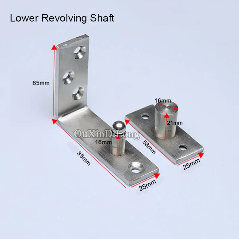 Высокое качество, 2 комплекта, нержавеющая сталь 304, сверхпрочные дверные поворотные петли, невидимые скрытые поворотные дверные петли, установка вверх и вниз