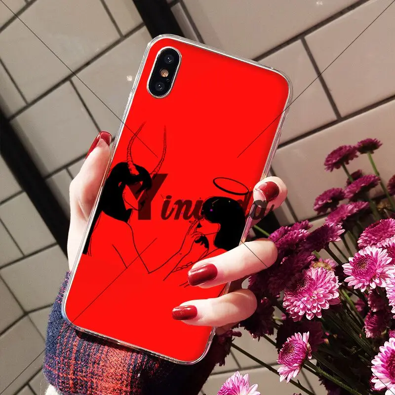 Red Doodles Aesthetics