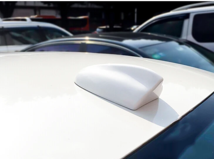 Posbay универсальные автомобильные антенны акульих плавников из углеродного волокна на крыше супер-антенна радио AM/FM сигнальные антенны для VW Polo, Ford Opel Ford