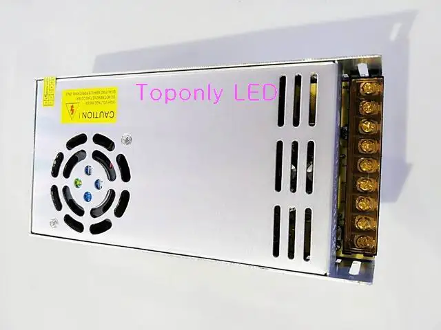

2017 new arrival DC12v switching led power driver 400w led lighting transformer with circuit overload protection design 4pcs/lot