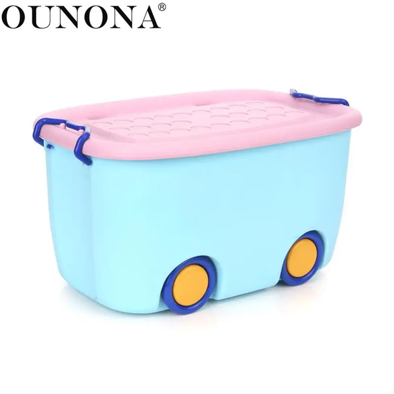 kids plastic storage bins