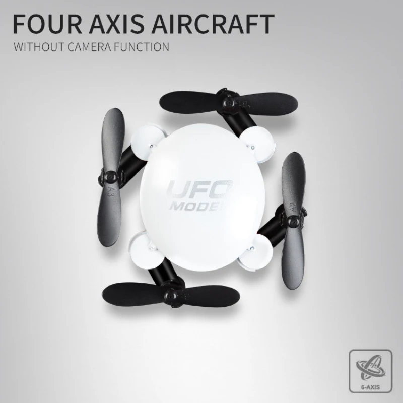 

RC 2.4G 4CH mini folding and fixed height quadcopter pocket WIFI real-time transmission aerial photography drone electric RC toy